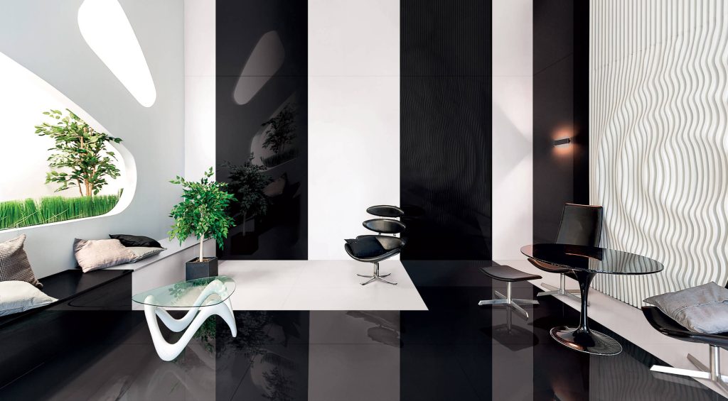 Mega Slab 6 black and white marble